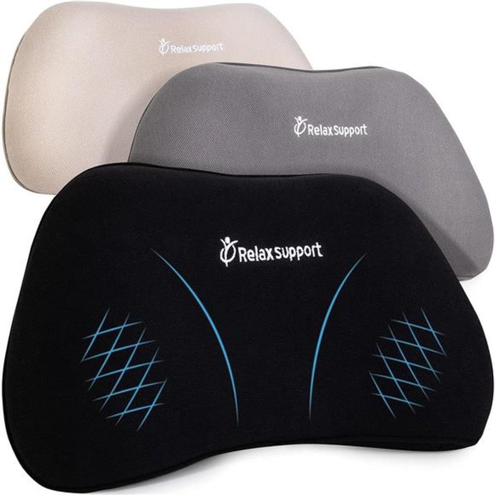 Support Pillow for Office Chair - Lower Back Support Posture Corrector - Cushion